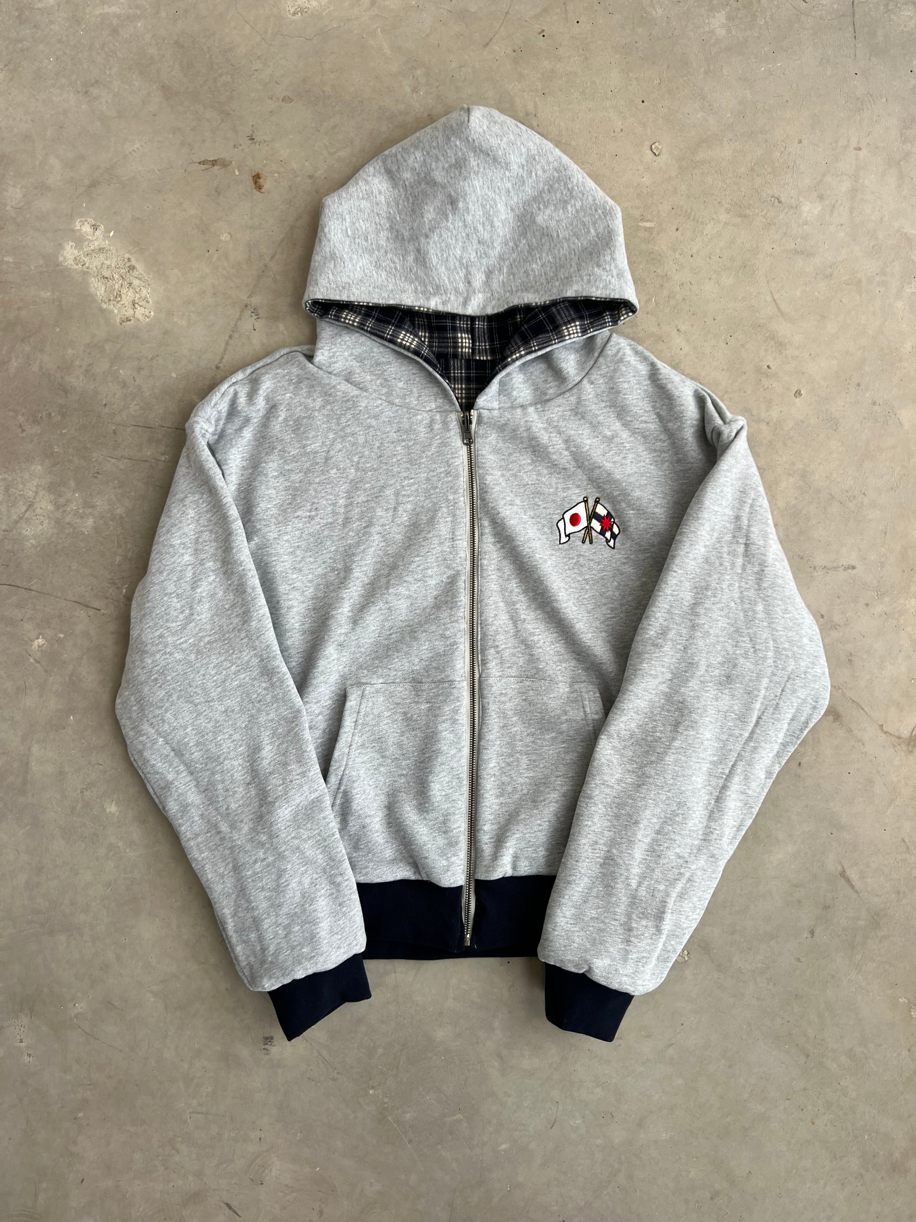 „PLAID JAPAN“ 2IN1 HOODIE JACKET